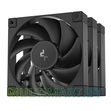 Набор вентиляторов Deepcool FD12 3 in 1 (R-FD12-BKNPN3-G)
